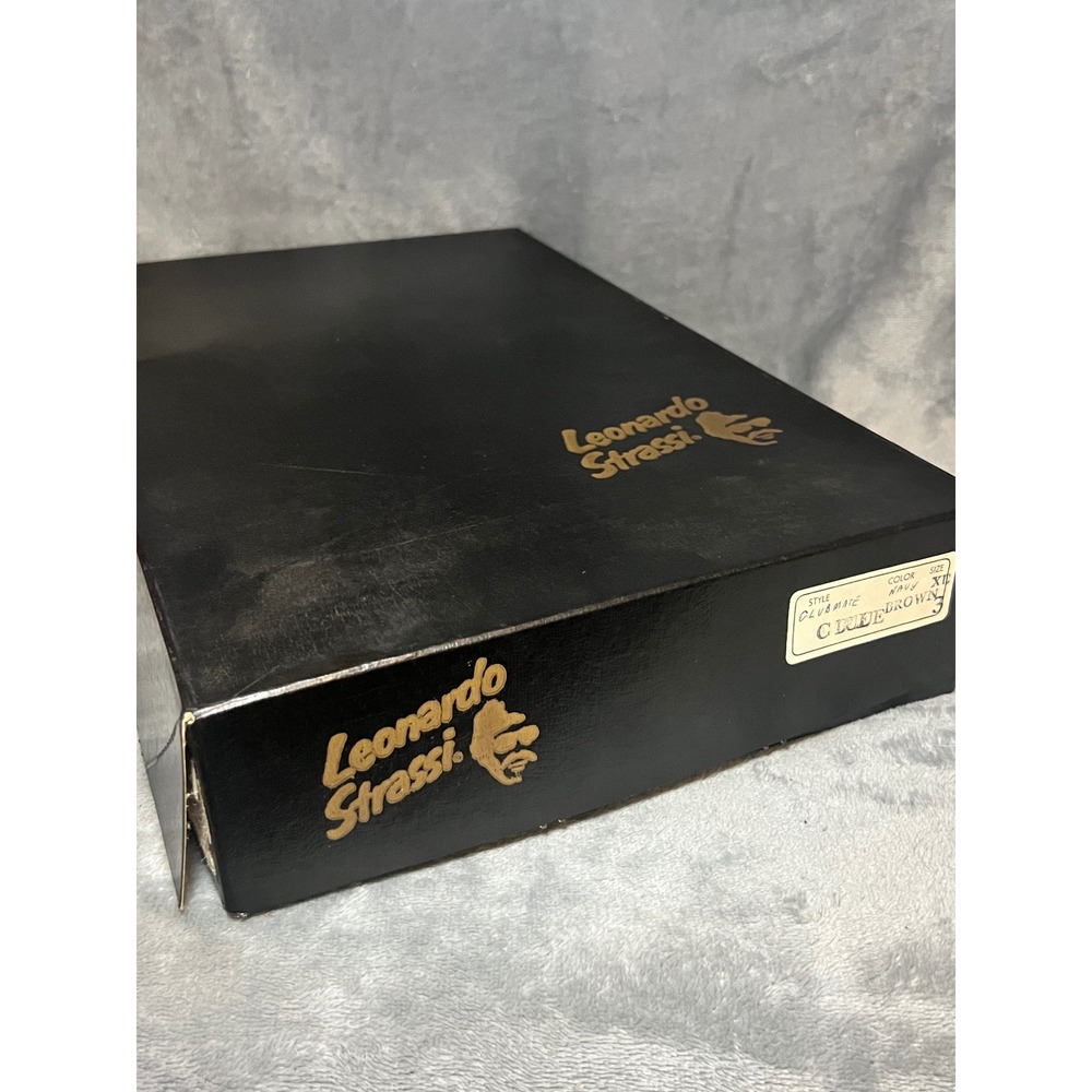 Leonardo Strassi Shirt Box Vintage Black Paper Clubmate Storage Case